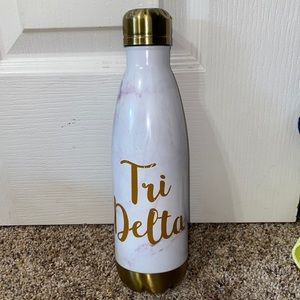 Marble Tri Delta Water Bottle
